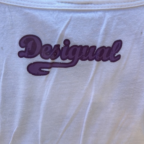 Desigual tank with scoop neck - Picture 3 of 7